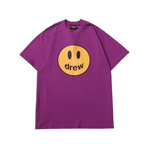 NWOT Women’s Medium/Men’s Small Drew House Mascot Cotton Tee In Purple - Picture 1 of 12